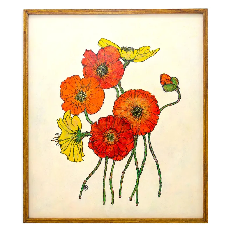 Seven Poppies【原画】No.303