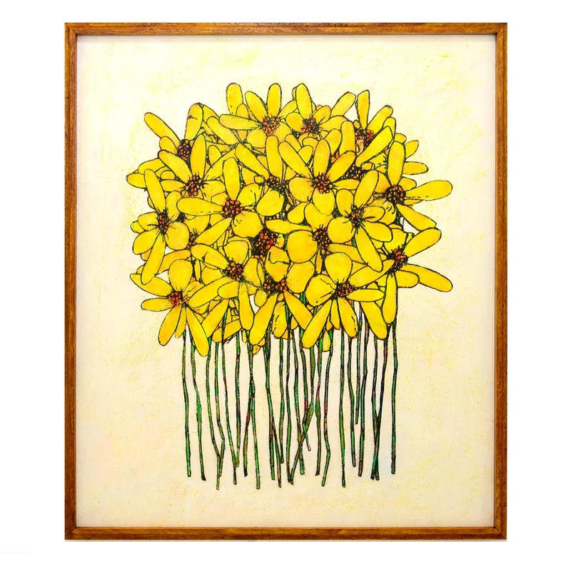 Yellow pelargonium 【原画】No.306