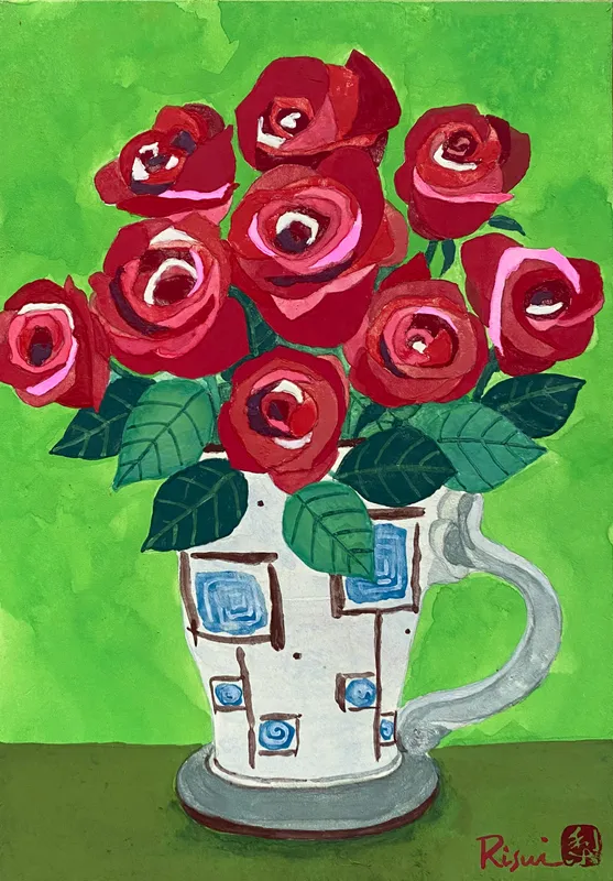 赤い薔薇No.2