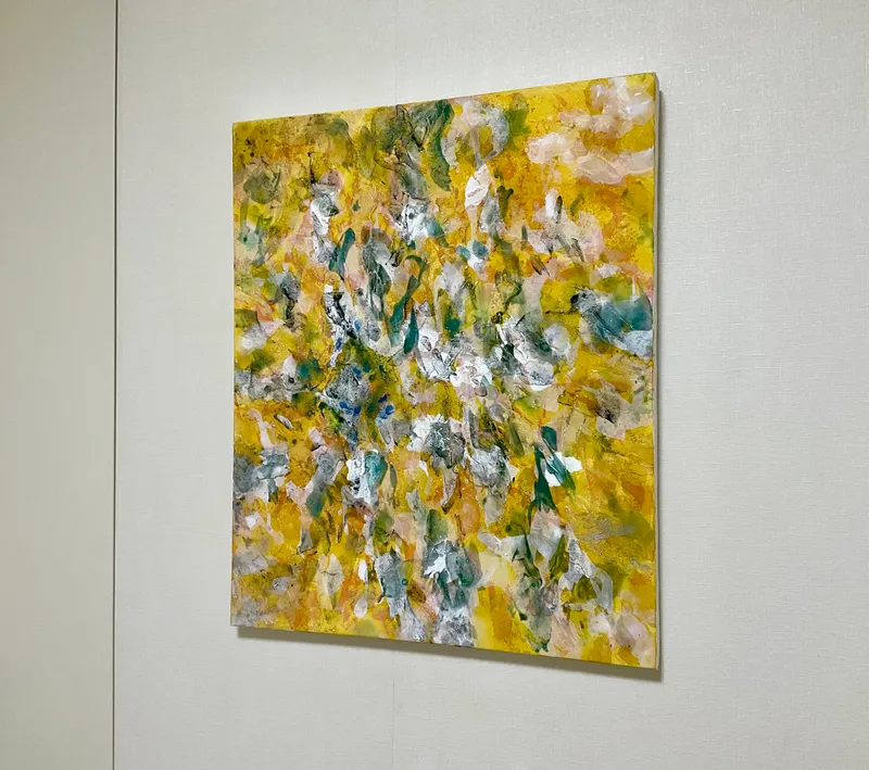 Textures 絵画のためのイエロー　Yellow　黄色　ゴッホ　アイリス　麦畑 F10号