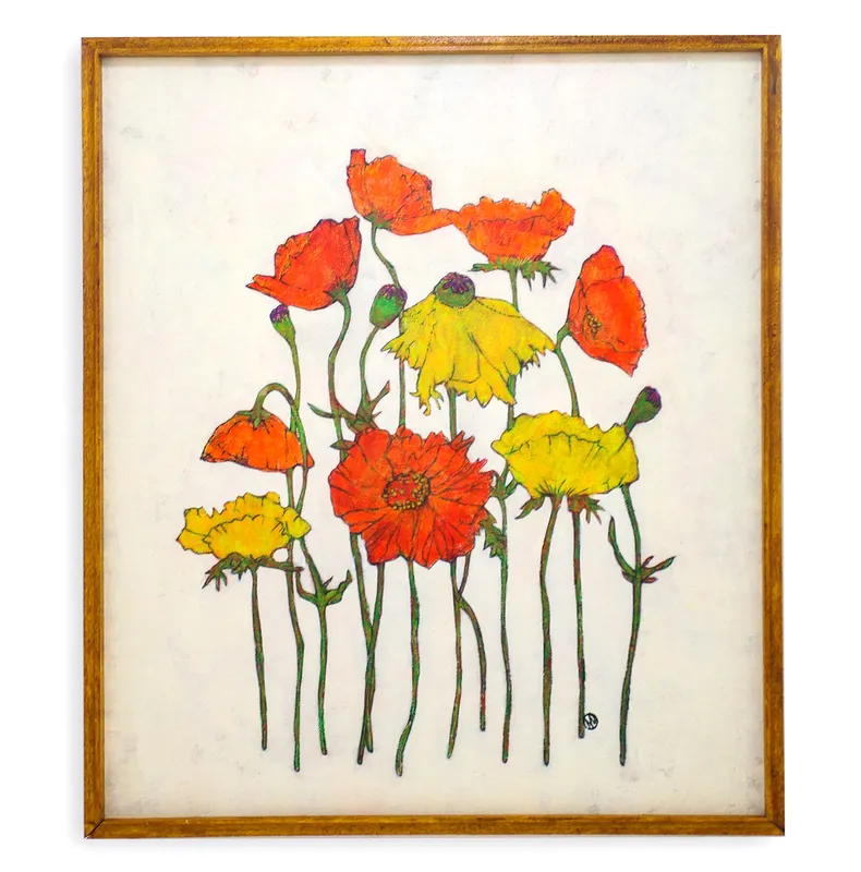 Poppies in Silence【原画】No.312